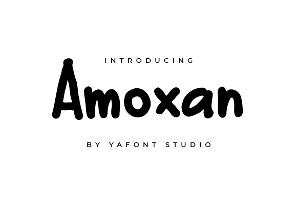 Amoxan: A Handwritten Typeface for Modern Editorial Design