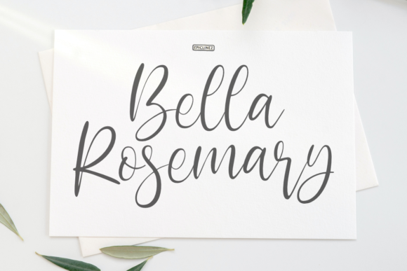 Bella Rosemary: A Timeless Handwritten Font for Crafters