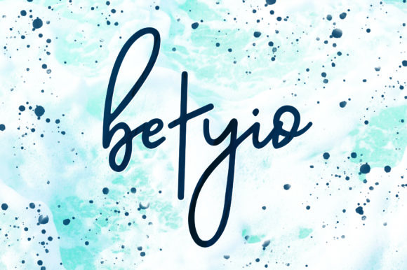 Betyio: A Versatile Handwritten Font for Branding