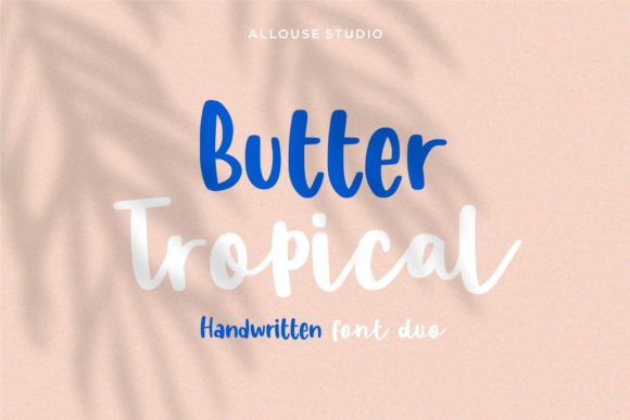 Butter Tropical: The Handwritten Font for Bold Social Campaigns
