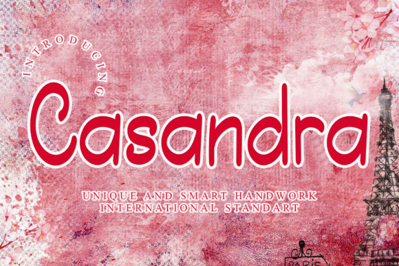 Casandra: A Handwritten Font for Modern Web Design