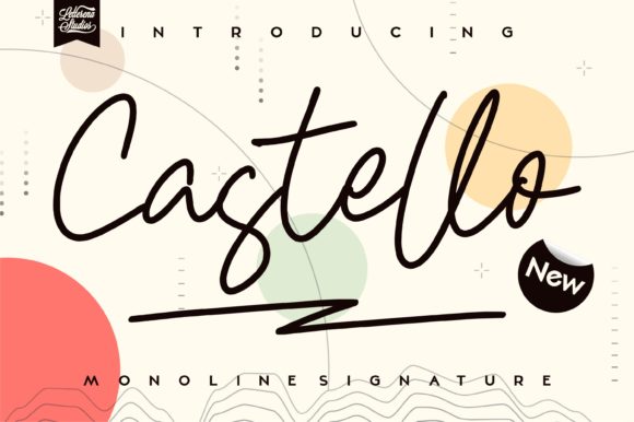 Castello: A Handwritten Font for Digital Branding