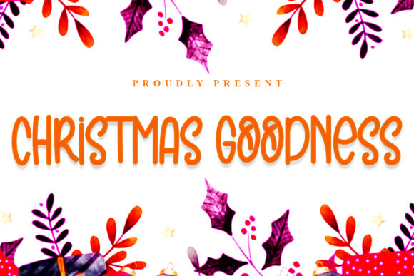 Christmas Goodness: A Relaxed Handwritten Typeface