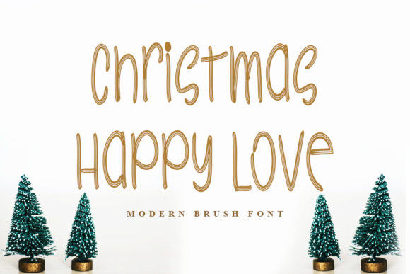 Christmas Happy Love: A Script Font for Festive Campaigns