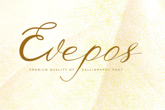 Evepos: A Timeless Handwritten Font for Editorial Design