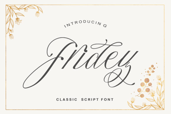 Fridey: A Fresh Handwritten Typeface for Modern Brands