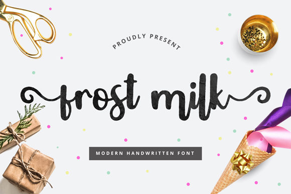 Frost Milk Font Review: Elegant Script for Branding