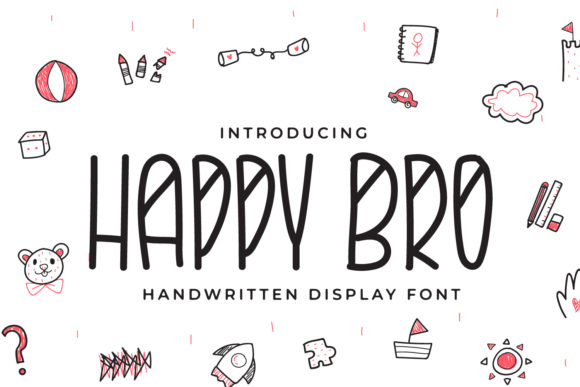 Happy Bro: A Delicate Handwritten Font for Web Design