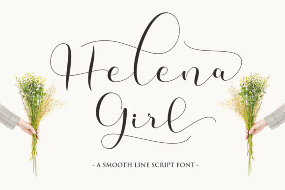 Helena Girl: The Elegant Script Font for Crafters