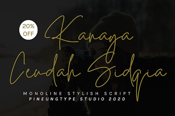 Kanaya Ceudah: A Relaxed Handwritten Typeface Review