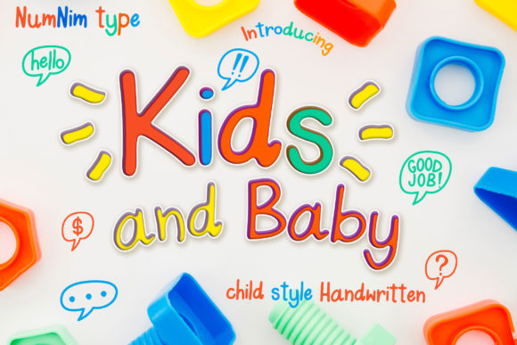 Kids and Baby Font: A Playful Typeface for Branding