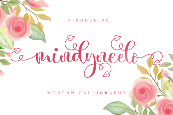Mindyneelo: A Handwritten Font for Editorial Grace
