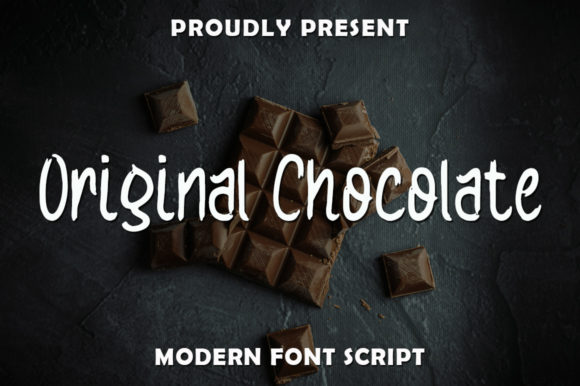 Original Chocolate Font Review for Brand Designers