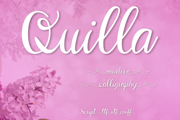 Quilla Font: Elevating Small Business Branding
