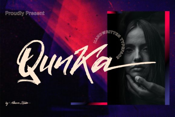 Qunka: A Handwritten Typeface for Editorial Design