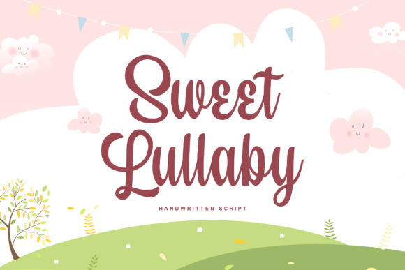 Sweet Lullaby: A Handwritten Typeface for Editorial Charm