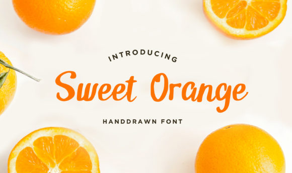 Sweet Orange: A Handwritten Typeface for Editorial Charm