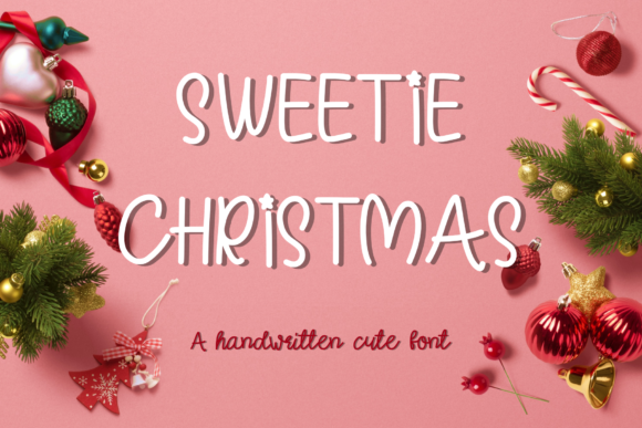 Sweetie Christmas: A Handwritten Font for Editorial Charm