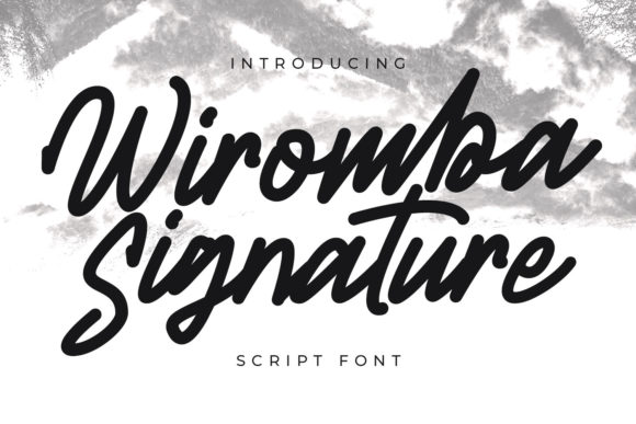 Wiromba: A Handwritten Typeface for Bold Campaigns